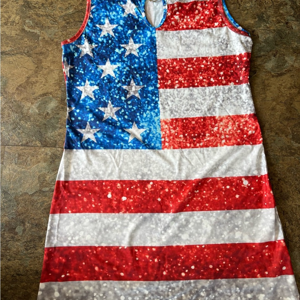 Patriotic Stars and Stripes women’s Dress